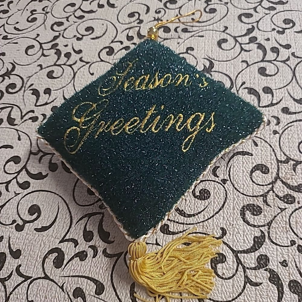 Season's Greetings  Pillow